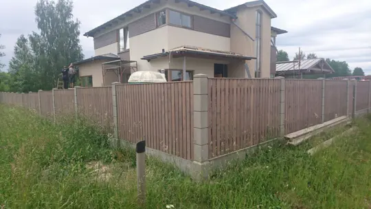Vertikālie koka žogi — 41
