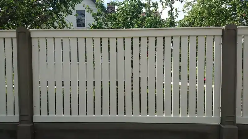 Wooden fences