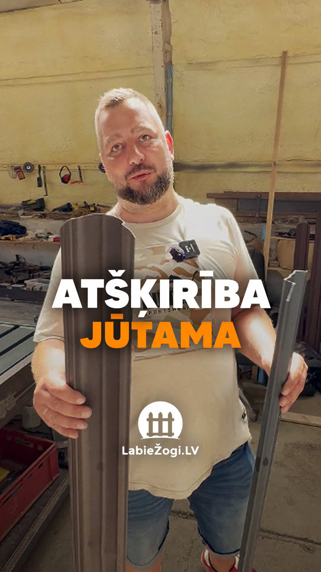 Budmat un Hanbud bieza tērauda štaketa dēļi