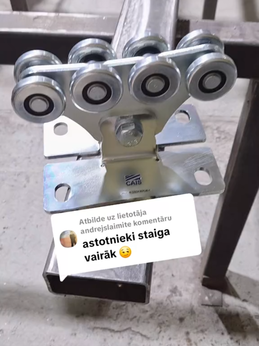 CAIS ruļļu bloks bīdāmo vārtu furnitūrai